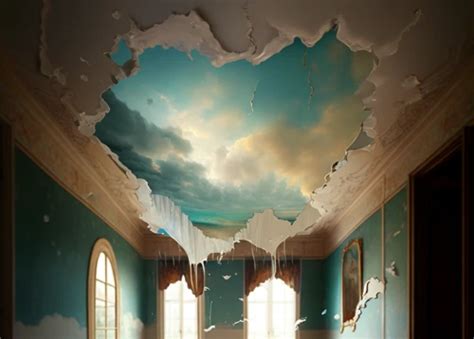 dreaming of water leaking from ceiling|Decoding the Meaning of Your Dream: Ceiling。